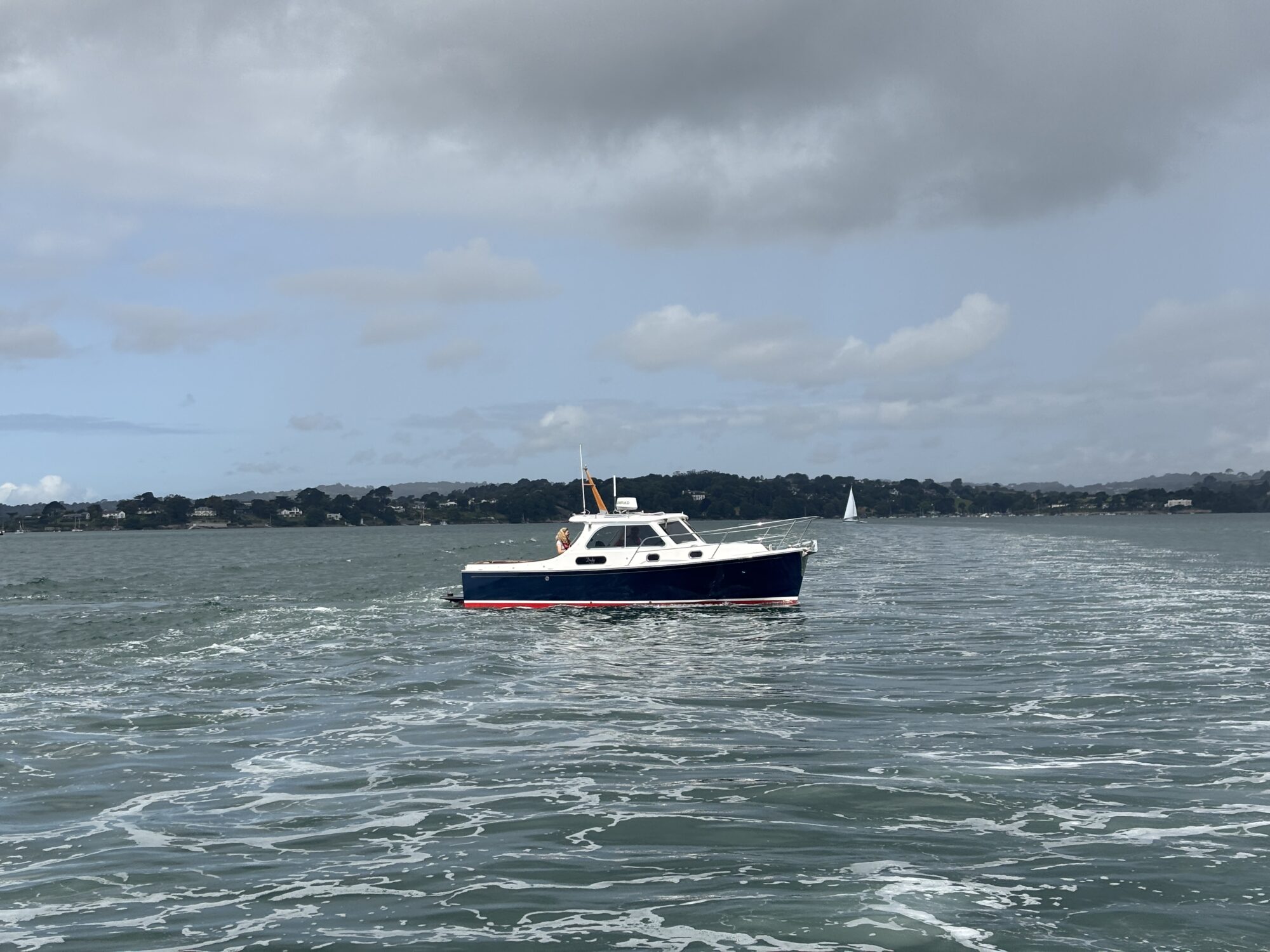 Duchy boat Margarita on the water
