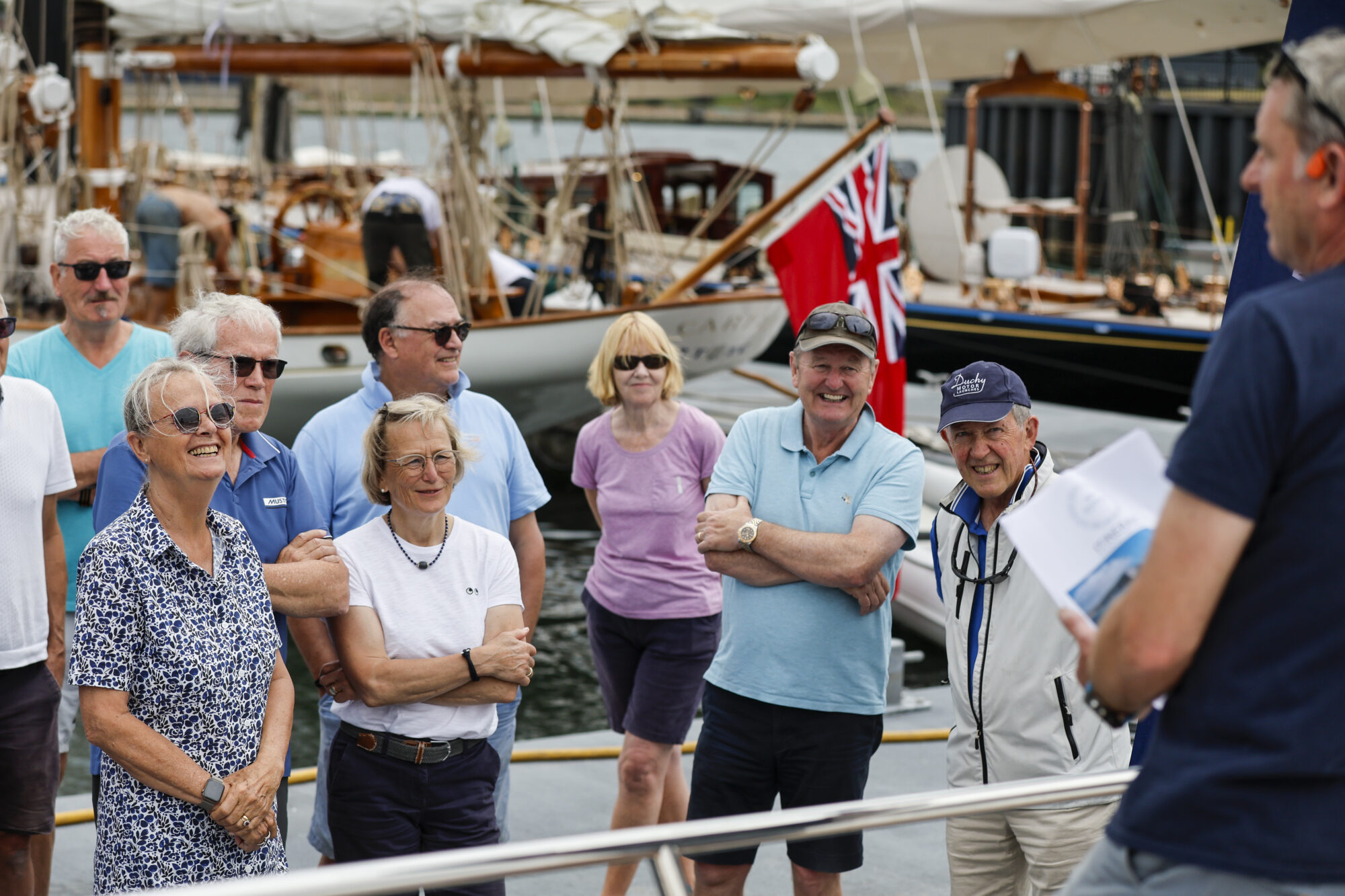 Fleet trip briefing by Dave Cockwells